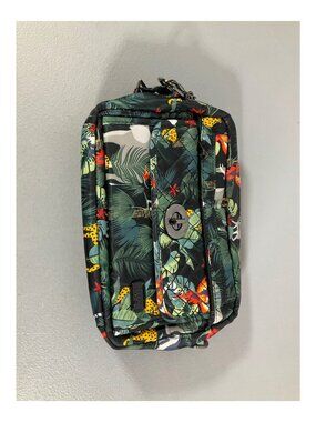 Lug Samba XL RFID Quilted Shoulder Bag - Wildlife Black with Dual Straps